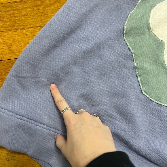 Free People Poppy Hoodie - Lavender and Pink - Picture 8 of 8